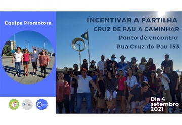 Incentivar a Cruz de Pau a Caminhar 1ª Caminhada