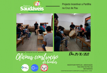 Oficinas Construção de Bombos