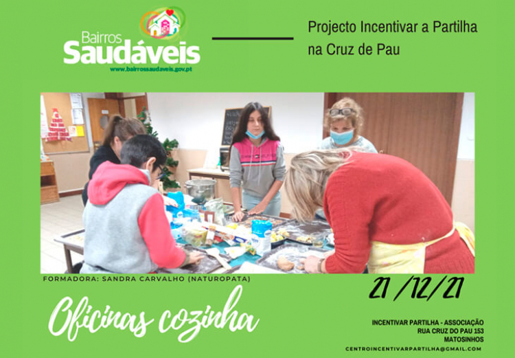 Aulas de Cozinhaterapia