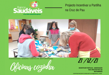 Aulas de Cozinhaterapia