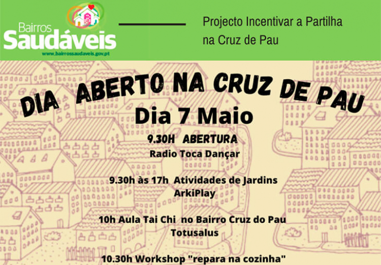 DIA 7 MAIO um dia ABERTO